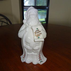 Lenox Santa Claus & Happy Holiday